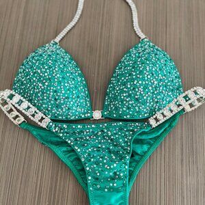 Beautiful and Sparkling NPC Competition Bikini Suit